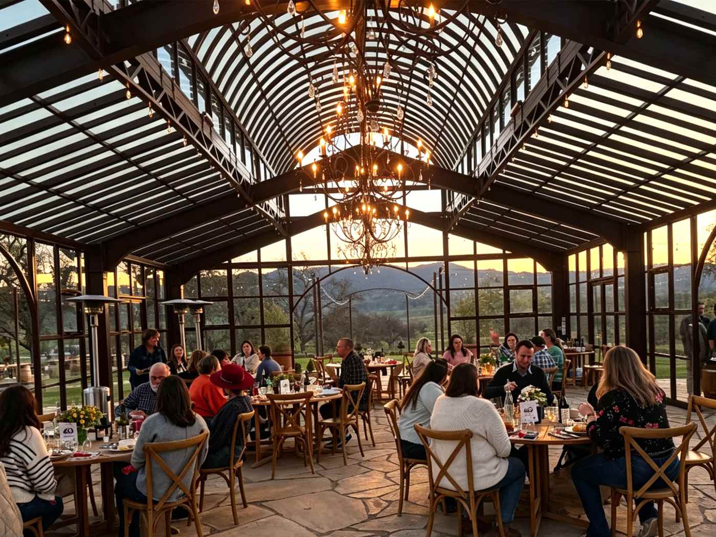 Ein 10×15 m großer Wintergarten für Hochzeiten: Fallstudie Yata Ranch in Margarita, CA